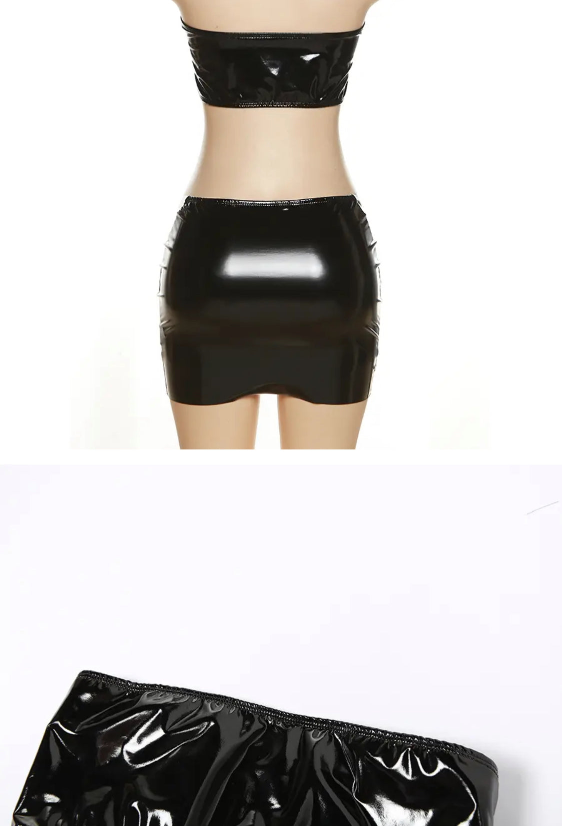 Leather tube 2pc