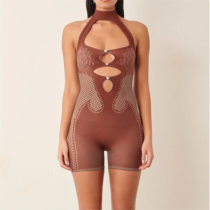 Sweetheart Bodycon Brown