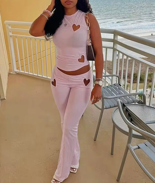 Pink Hearts 2pc set