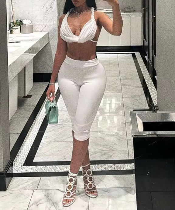 Elegant 2pc set white