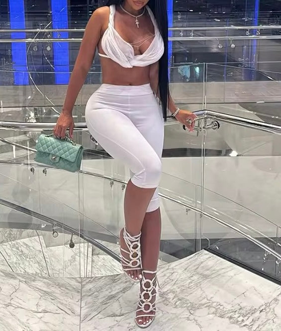 Elegant 2pc set white