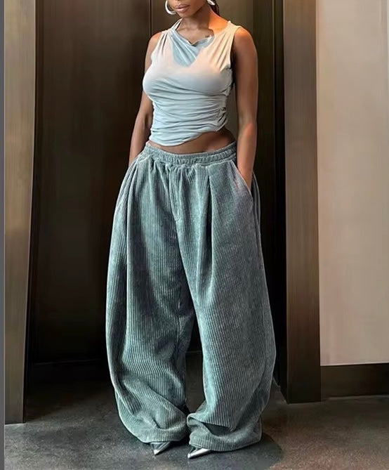 Wide Leg pants Blue