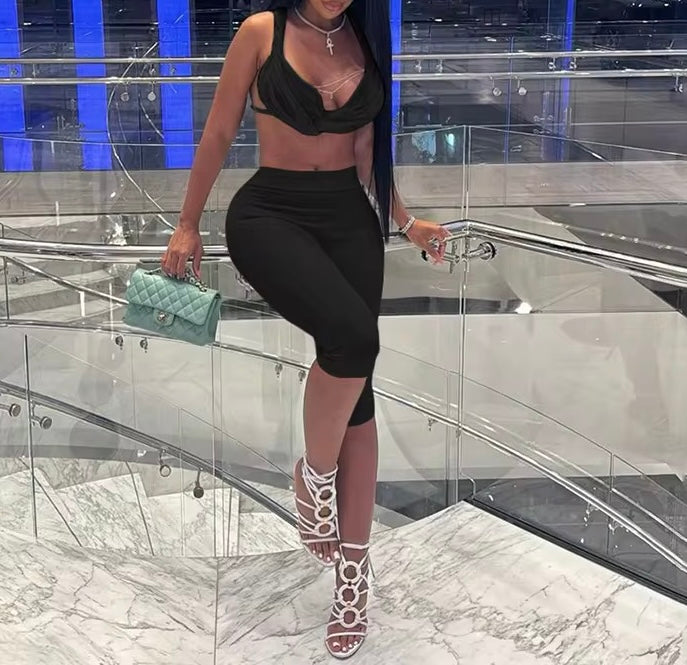 Elegant 2pc set black