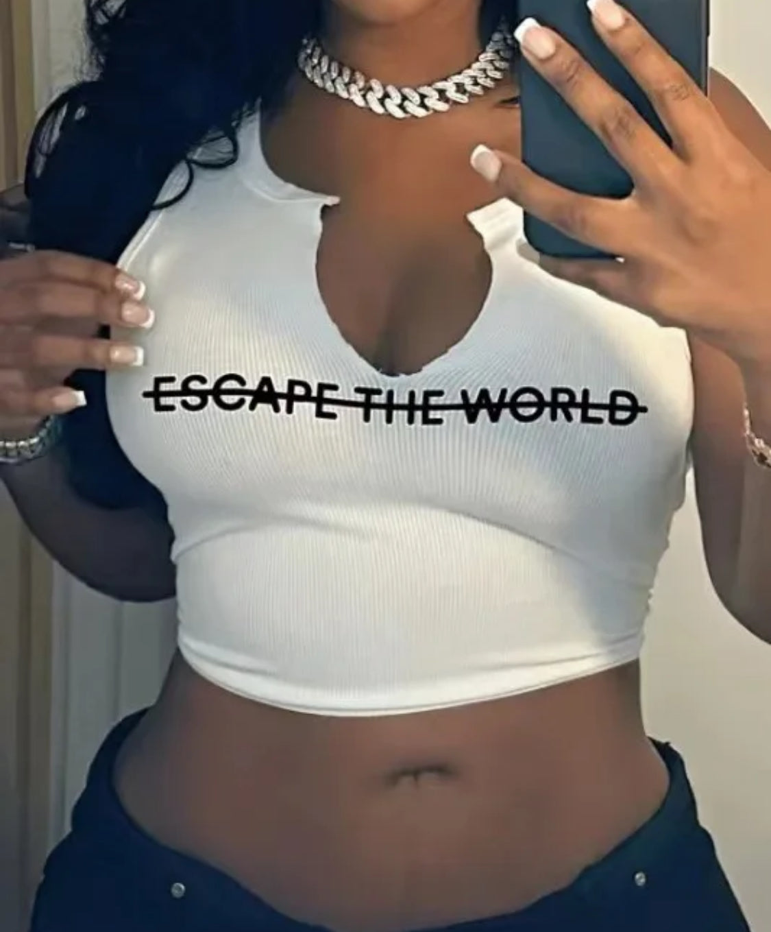Escape the world tee